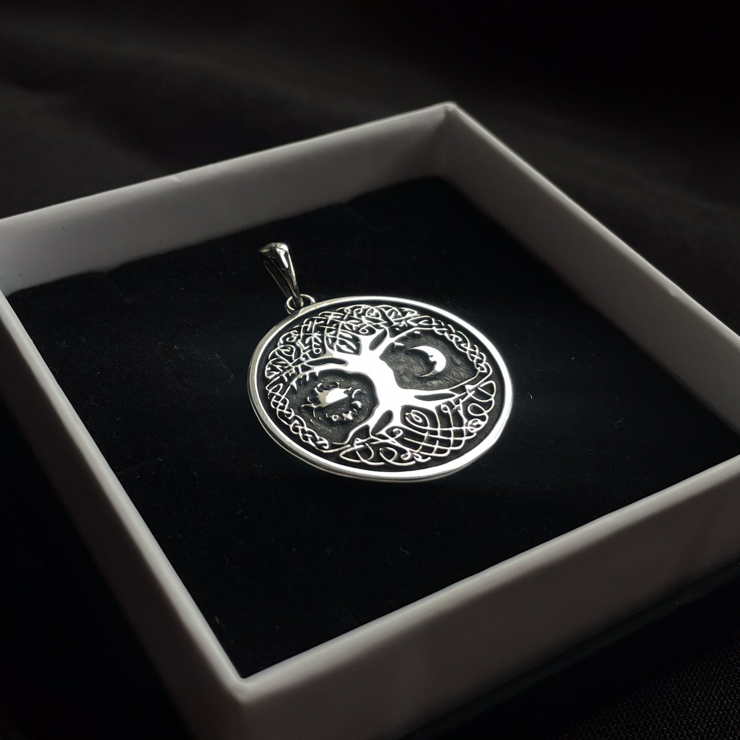 Sterling Silver Yggdrasil Pendant
