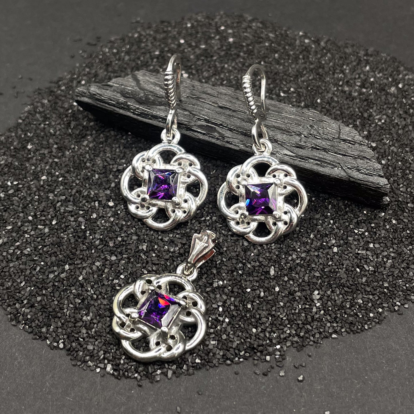 Sterling Silver Earrings “Ungil's Harmony”