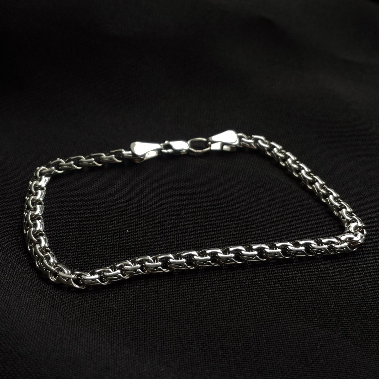 Sterling Silver Handcrafted Bismark bracelet