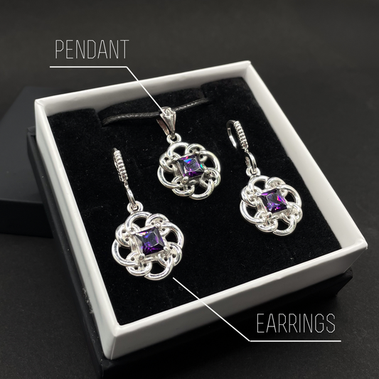 Sterling Silver Earrings “Ungil's Harmony”