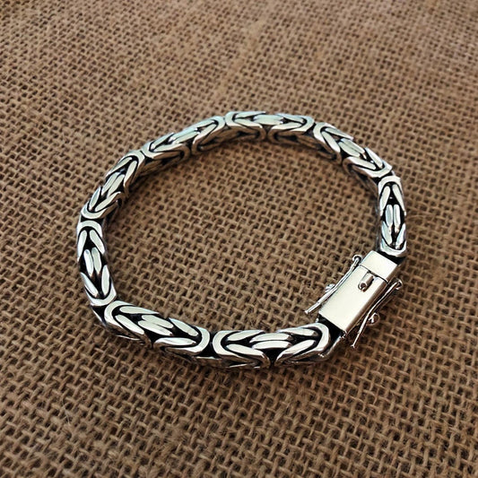 Sterling Silver Fox Tail Bracelet