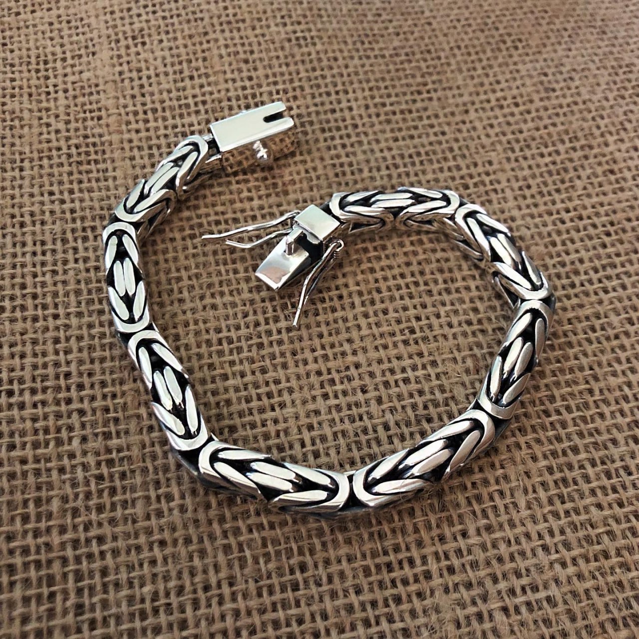 Sterling Silver Fox Tail Bracelet