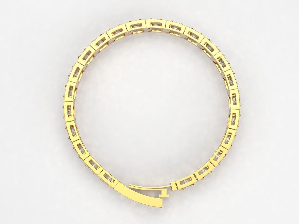 Sterling Silver Tennis Bracelet