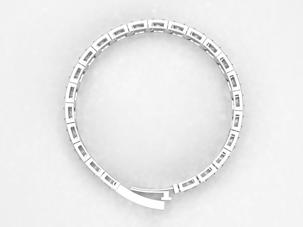 Sterling Silver Tennis Bracelet