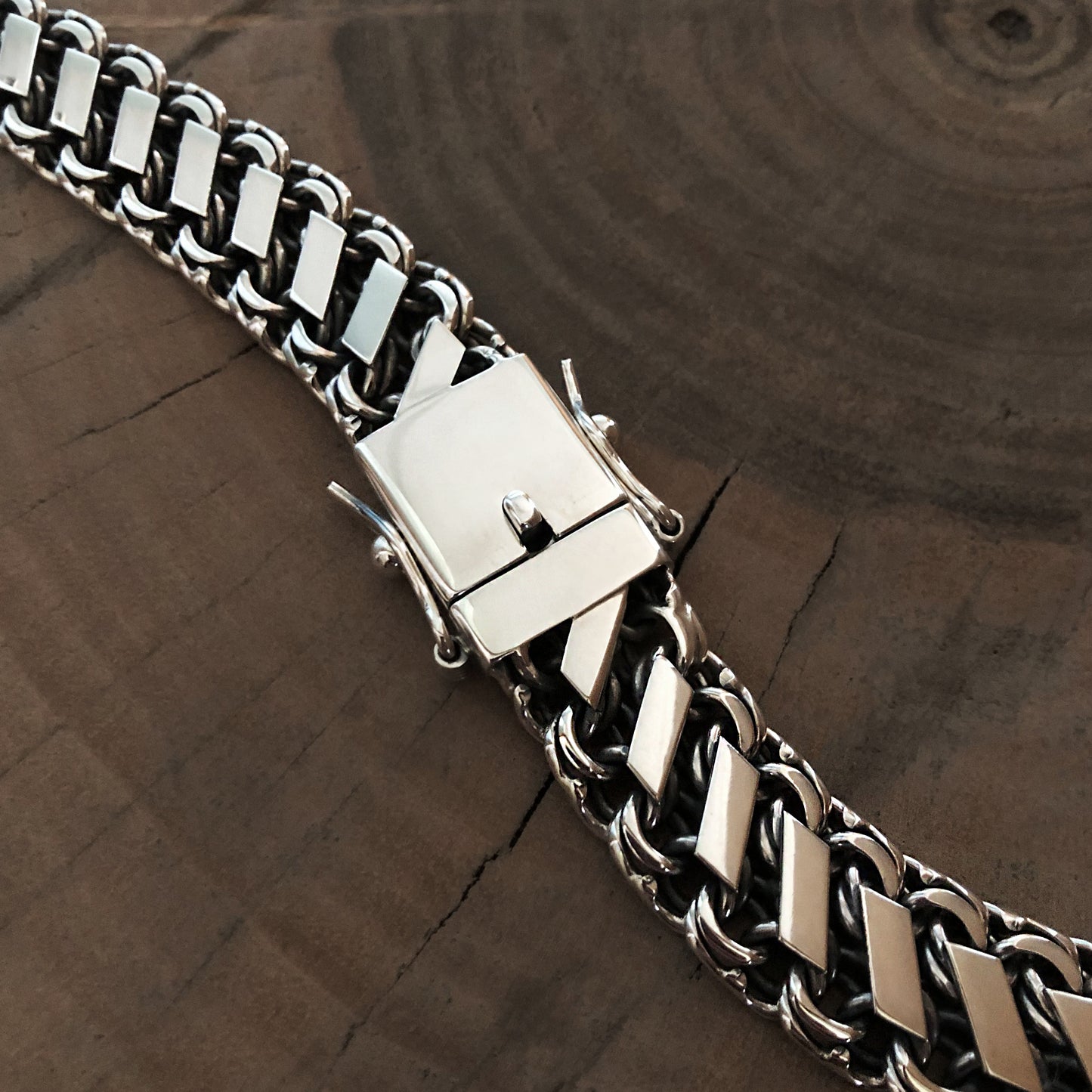 {{jewelry_for_geeks}} - {{ GameFanCraft}} Chains Silver chain "Double Bismarck"