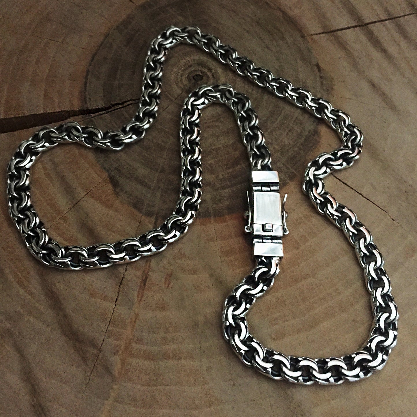 {{jewelry_for_geeks}} - {{ GameFanCraft}} Chains Silver chain "Bismarck"