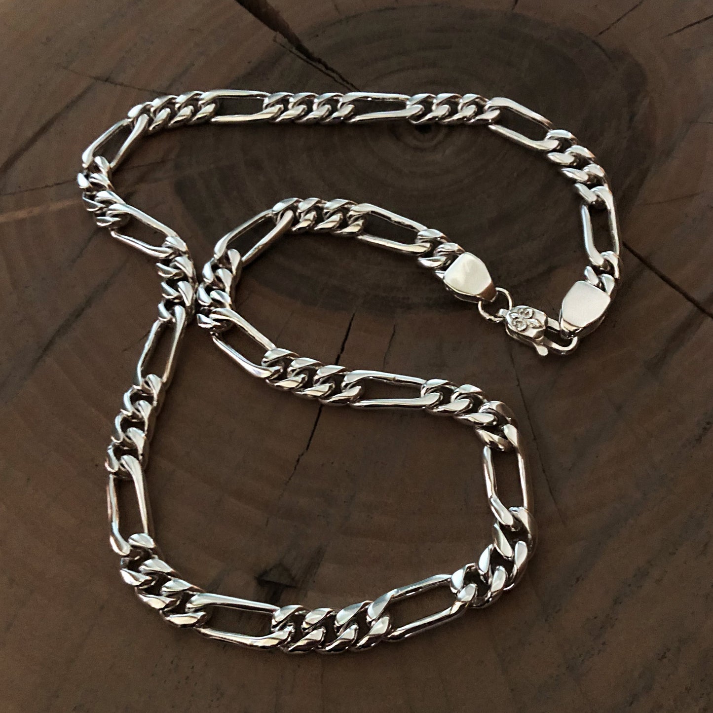 {{jewelry_for_geeks}} - {{ GameFanCraft}} Chains Silver chain "Figaro"