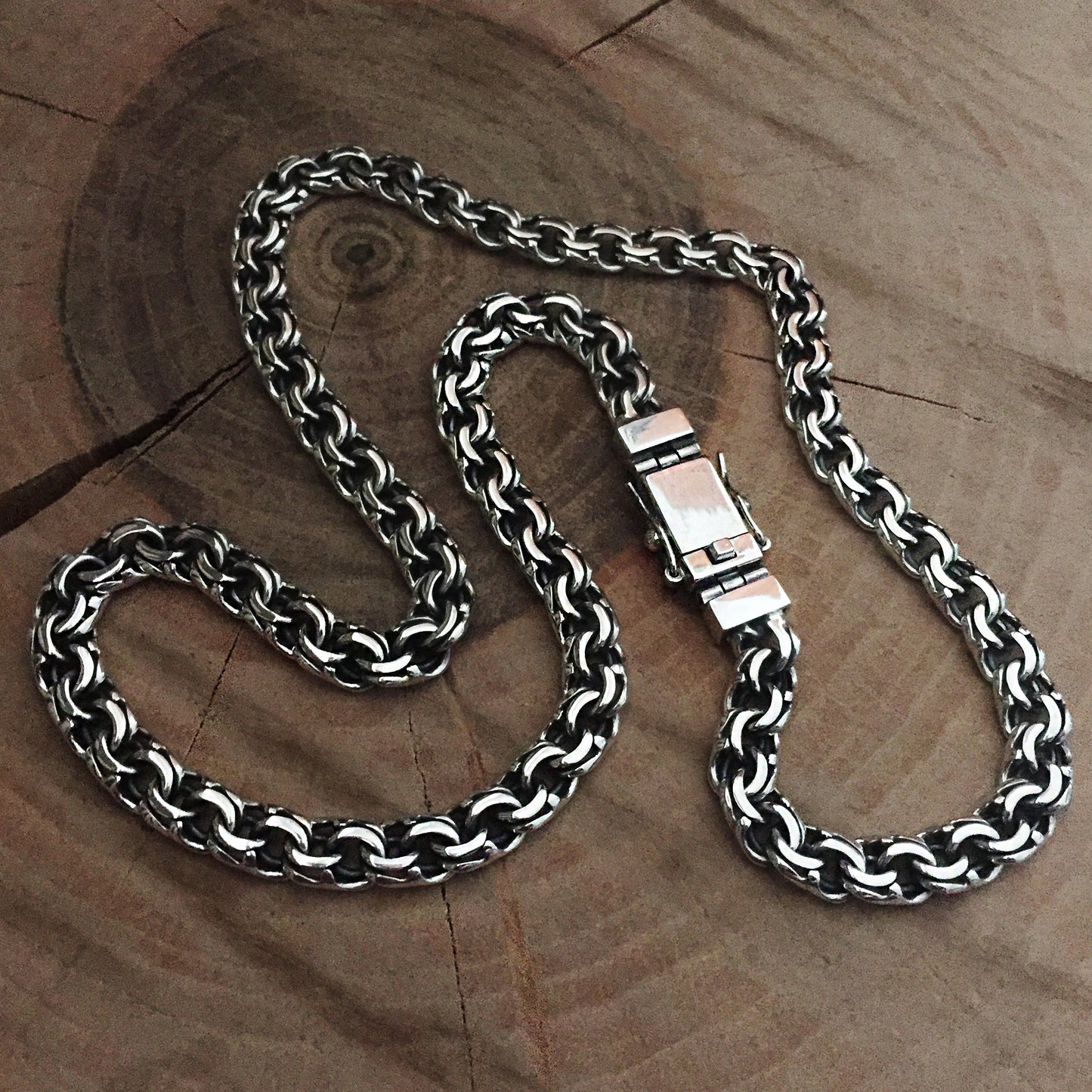 {{jewelry_for_geeks}} - {{ GameFanCraft}} Chains Silver chain "Bismarck"