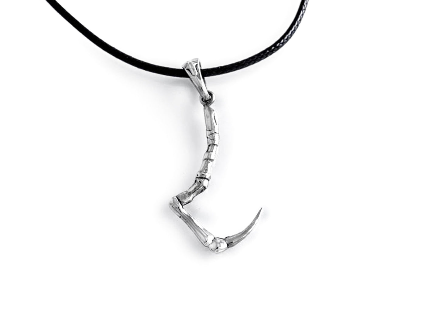 {{jewelry_for_geeks}} - {{ GameFanCraft}} Pendant Silver Pudge's Hook pendant