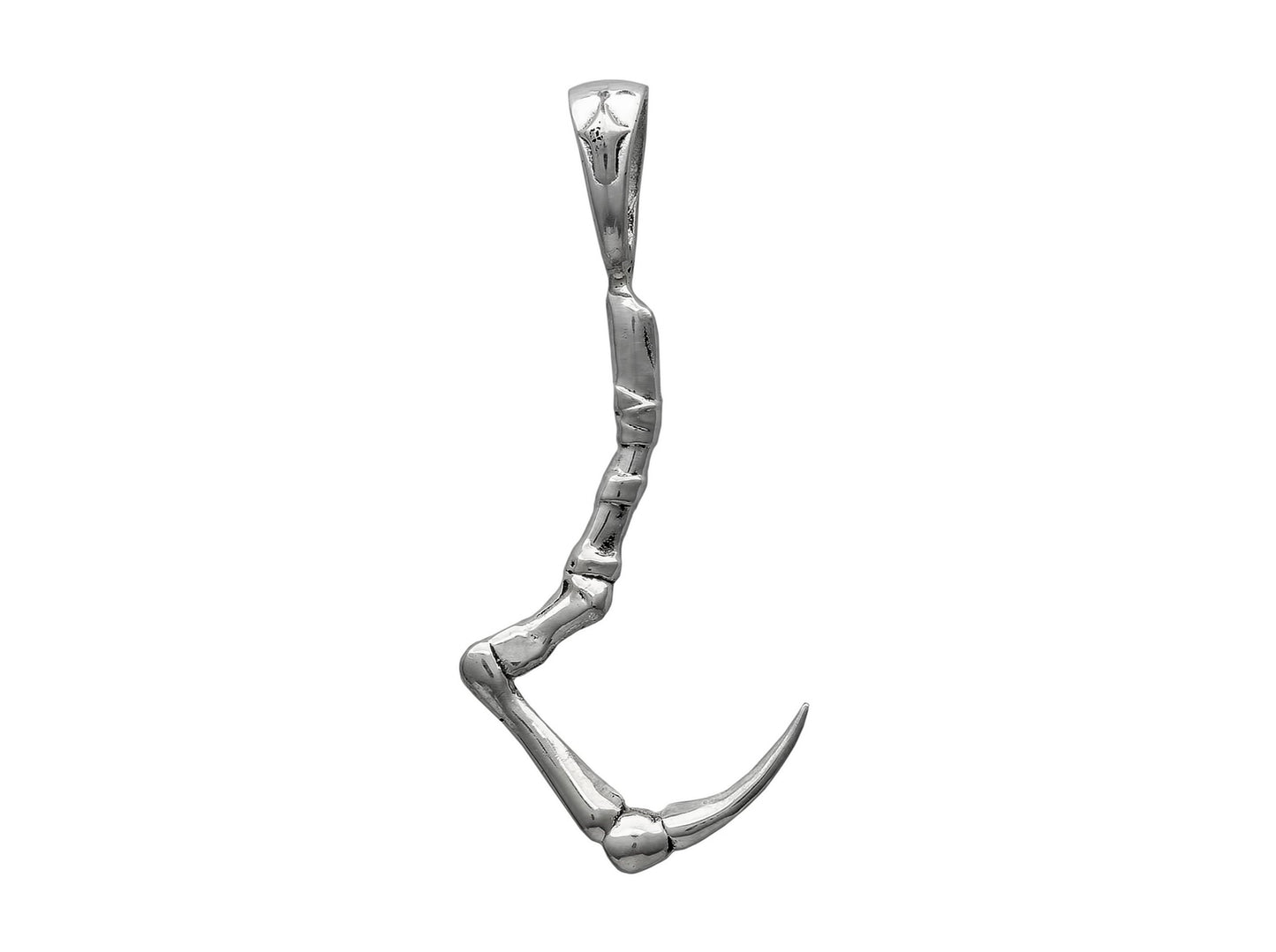 {{jewelry_for_geeks}} - {{ GameFanCraft}} Pendant Silver Pudge's Hook pendant