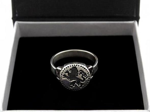 {{jewelry_for_geeks}} - {{ GameFanCraft}} Jewelry Sets Dark Souls Knights of Gwyn Silver Rings Set