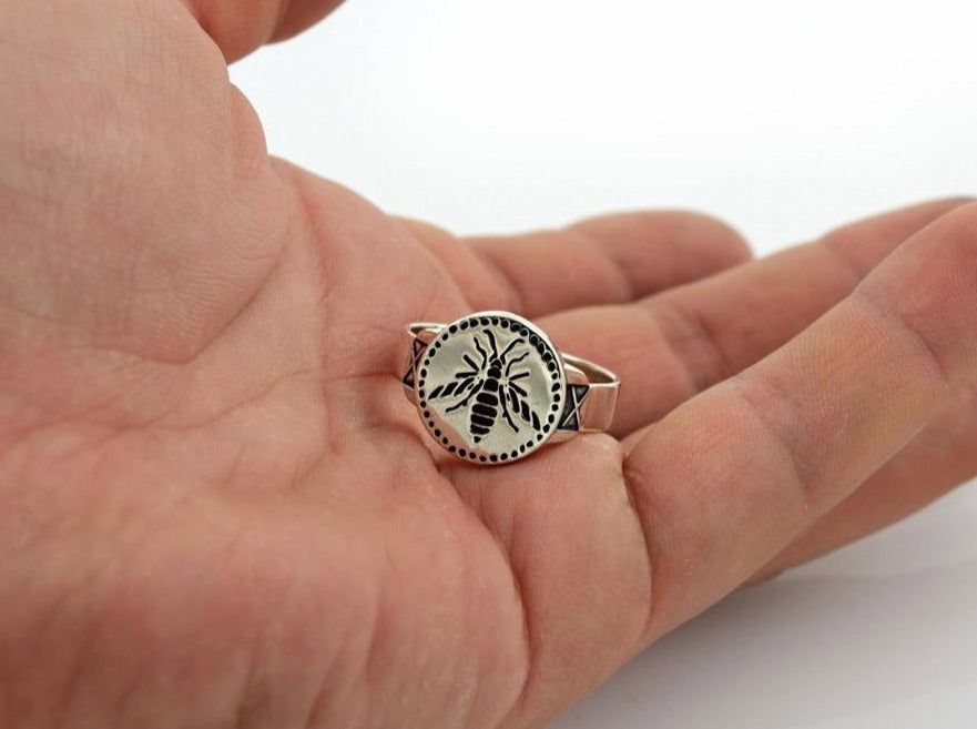 {{jewelry_for_geeks}} - {{ GameFanCraft}} Jewelry Sets Dark Souls Knights of Gwyn Silver Rings Set