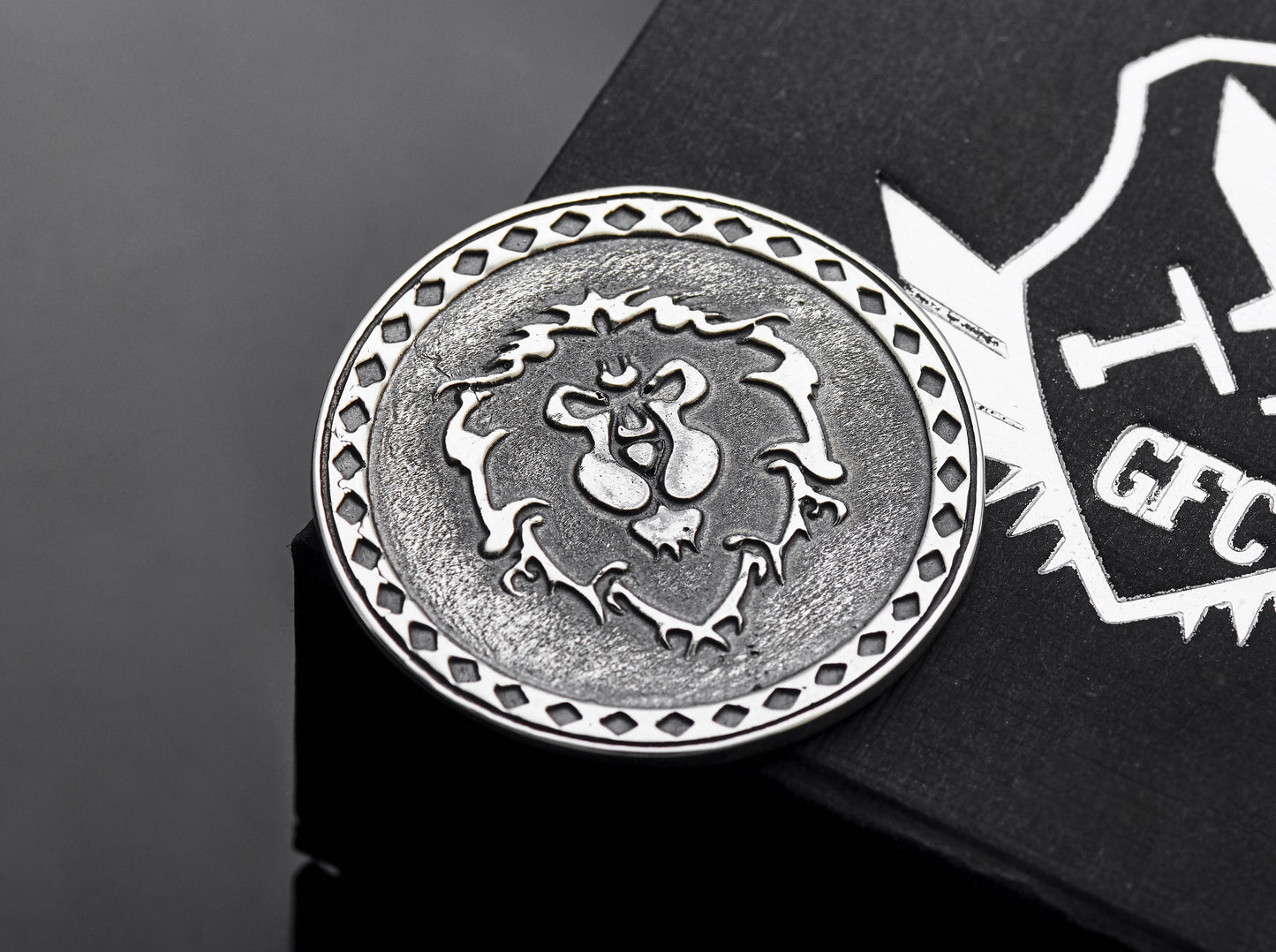 {{jewelry_for_geeks}} - {{ GameFanCraft}} Coin Silver Horde vs Alliance choice coin