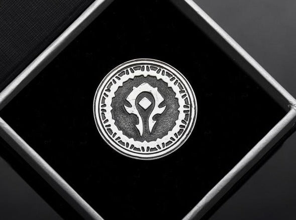 {{jewelry_for_geeks}} - {{ GameFanCraft}} Coin Brass Horde vs Alliance choice coin
