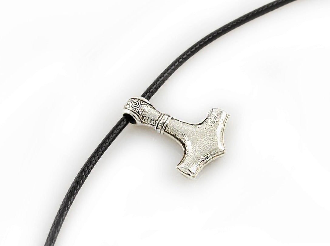 {{jewelry_for_geeks}} - {{ GameFanCraft}} Pendant Brass Viking's Thor's Hammer Pendant Mammen Village