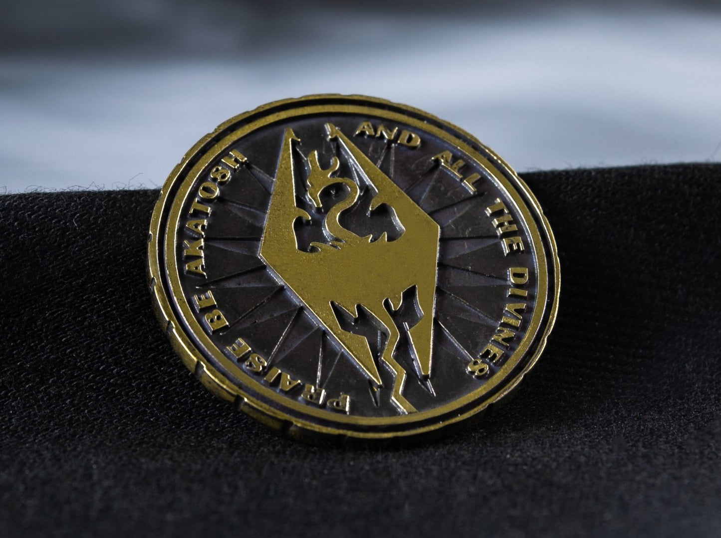 {{jewelry_for_geeks}} - {{ GameFanCraft}} Coin Brass Septim Coin
