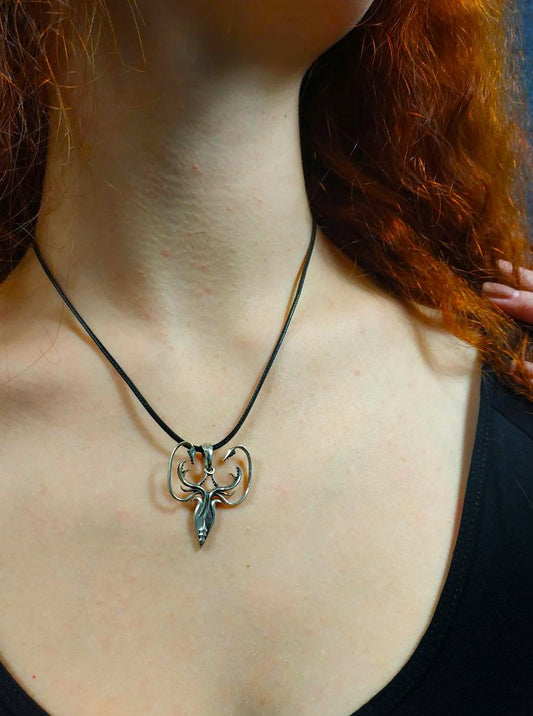 {{jewelry_for_geeks}} - {{ GameFanCraft}} Pendant Brass Greyjoy Kraken Pendant