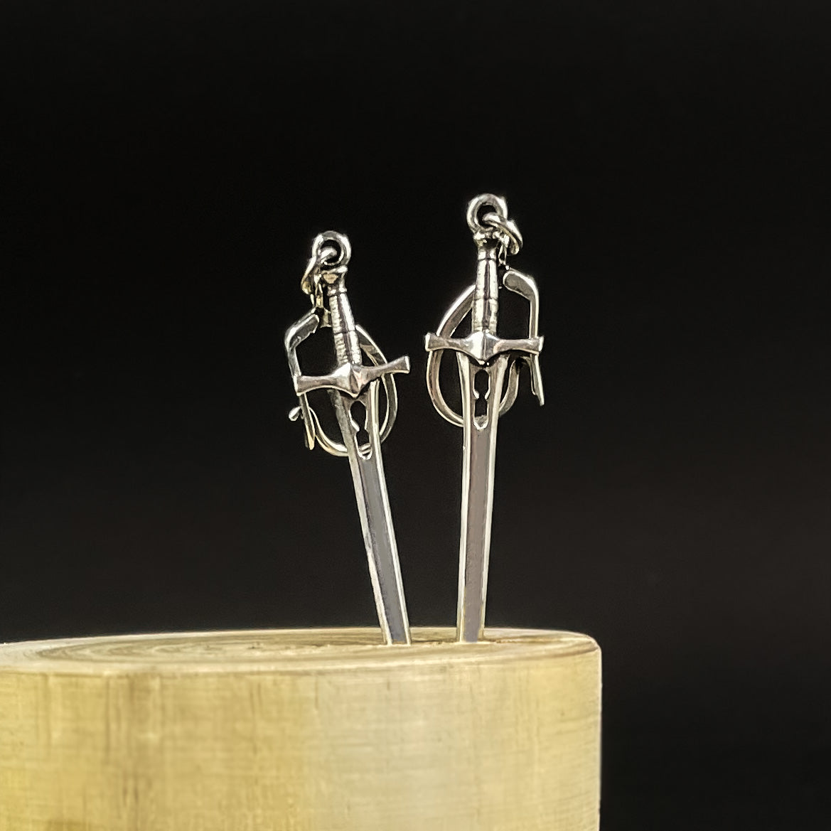 {{jewelry_for_geeks}} - {{ GameFanCraft}} Earrings Sword Earrings