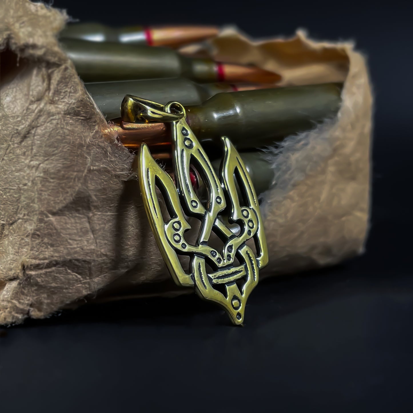 {{jewelry_for_geeks}} - {{ GameFanCraft}} Charms & Pendants Antique Coat of arms of Ukraine