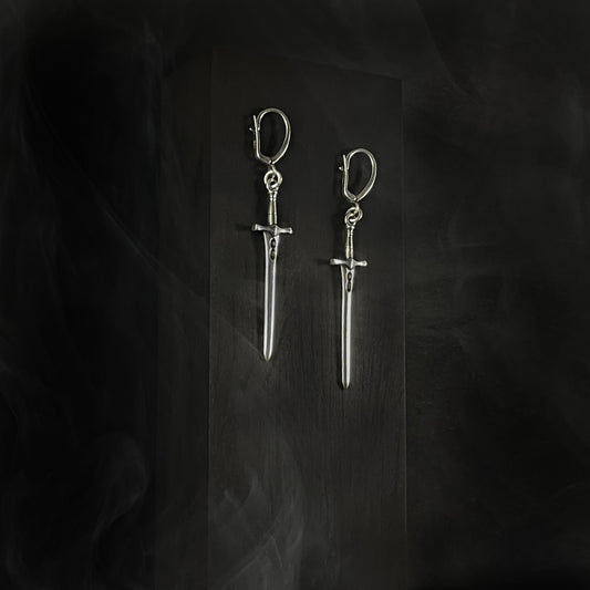 {{jewelry_for_geeks}} - {{ GameFanCraft}} Earrings Sword Earrings
