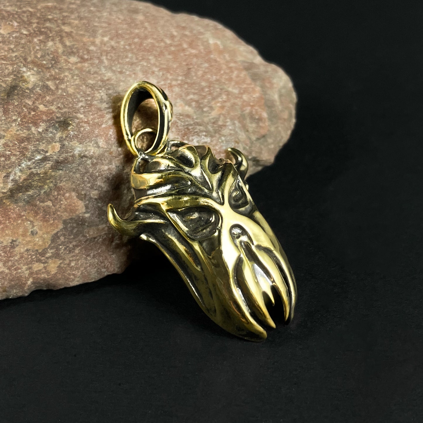 Miraak mask pendant