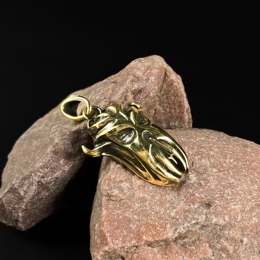 Miraak mask pendant