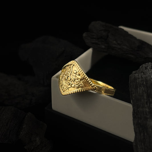 {{jewelry_for_geeks}} - {{ GameFanCraft}} Rings Gold Plated Silver Dark Souls Ring of Favor and Protection