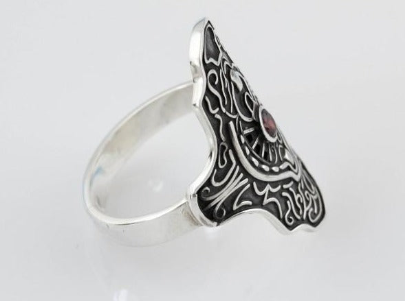 {{jewelry_for_geeks}} - {{ GameFanCraft}} Ring Silver Ring of Steel Protection