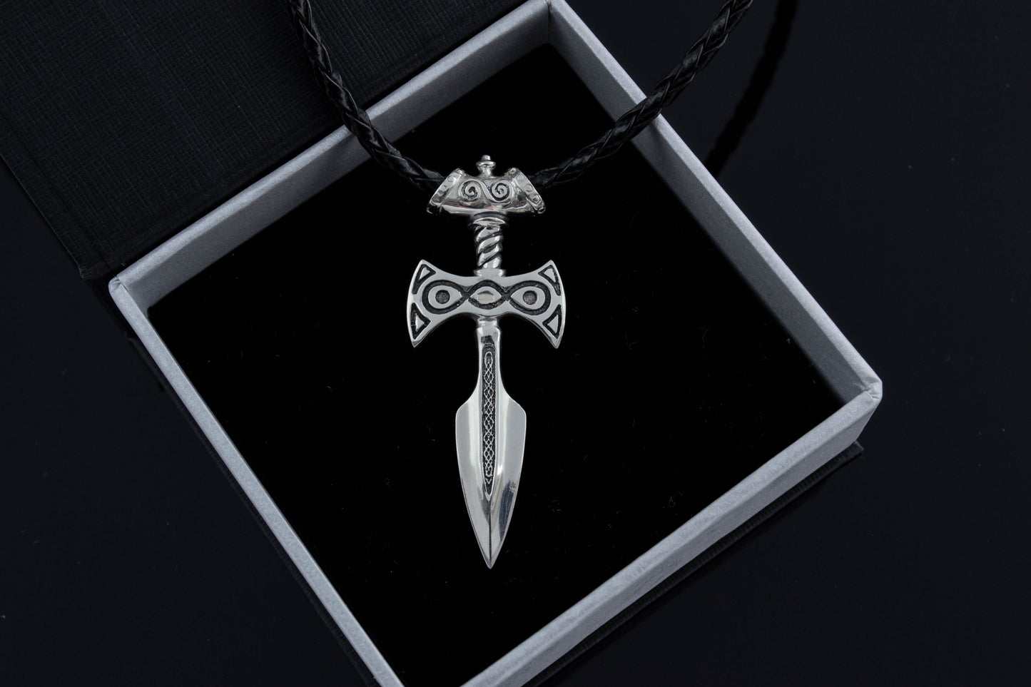 {{jewelry_for_geeks}} - {{ GameFanCraft}} Pendant Silver Big Amulet of Talos