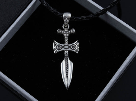 {{jewelry_for_geeks}} - {{ GameFanCraft}} Pendant Silver Amulet of Talos Pendant from TES World
