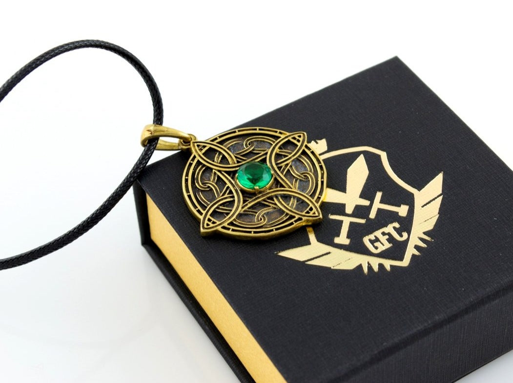 {{jewelry_for_geeks}} - {{ GameFanCraft}} Pendant Silver Amulet of Mara Pendant