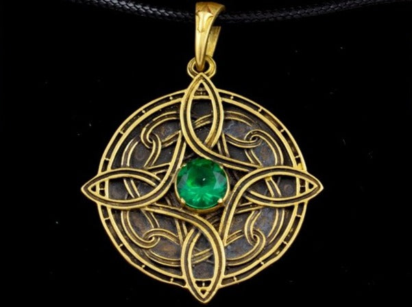 {{jewelry_for_geeks}} - {{ GameFanCraft}} Pendant Brass Amulet of Mara Pendant