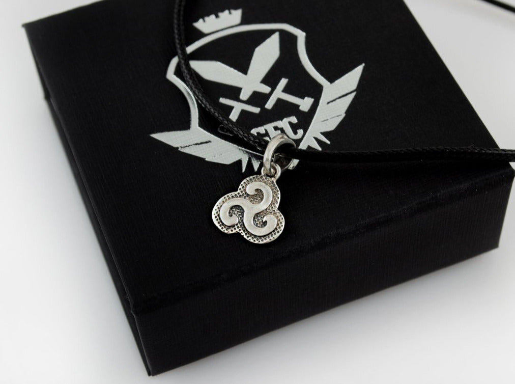 {{jewelry_for_geeks}} - {{ GameFanCraft}} Pendant Silver Map Marker LARP Pendant Fantasy jewelry Handmade Necklace
