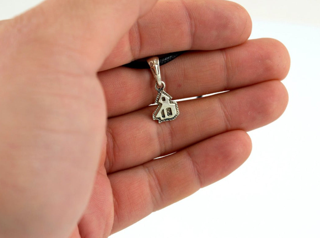 {{jewelry_for_geeks}} - {{ GameFanCraft}} Pendant Silver Map Marker LARP Pendant Fantasy jewelry Handmade Necklace