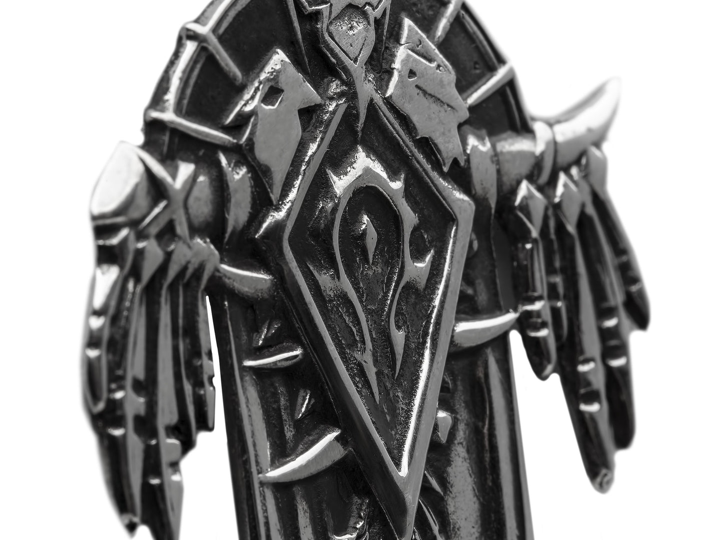 {{jewelry_for_geeks}} - {{ GameFanCraft}} Pendant Brass WoW Horde Pendant