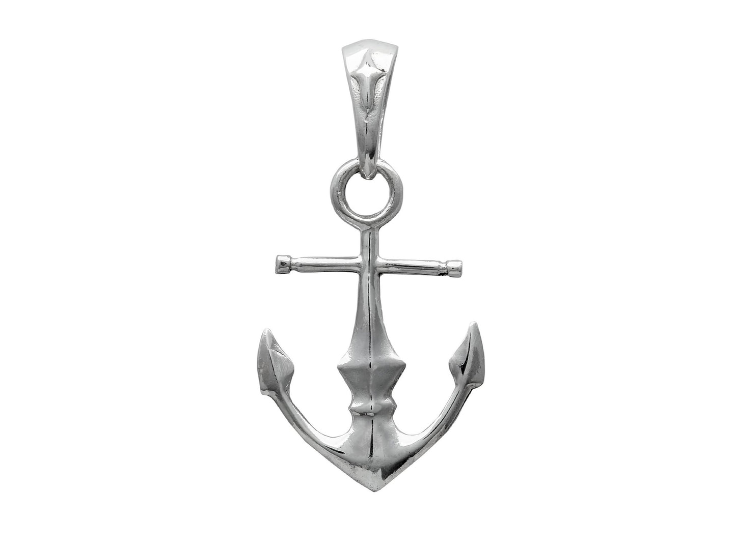 {{jewelry_for_geeks}} - {{ GameFanCraft}} Pendant Big Silver World of Warcraft Alliance Jaina Anchor Pendant