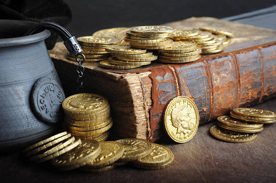 {{jewelry_for_geeks}} - {{ GameFanCraft}} Coin Silver Elder Scrolls Septim Coin