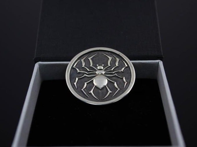 {{jewelry_for_geeks}} - {{ GameFanCraft}} Coin Brass two-sided anime spider coin