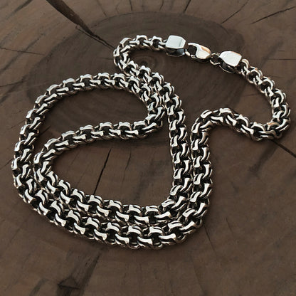 Sterling silver "Cossack Bismarck"chain