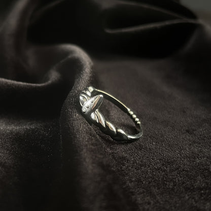 Frieren Mirrored Lotus Ring