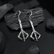 Sterling Silver Hunter's Mark Earrings