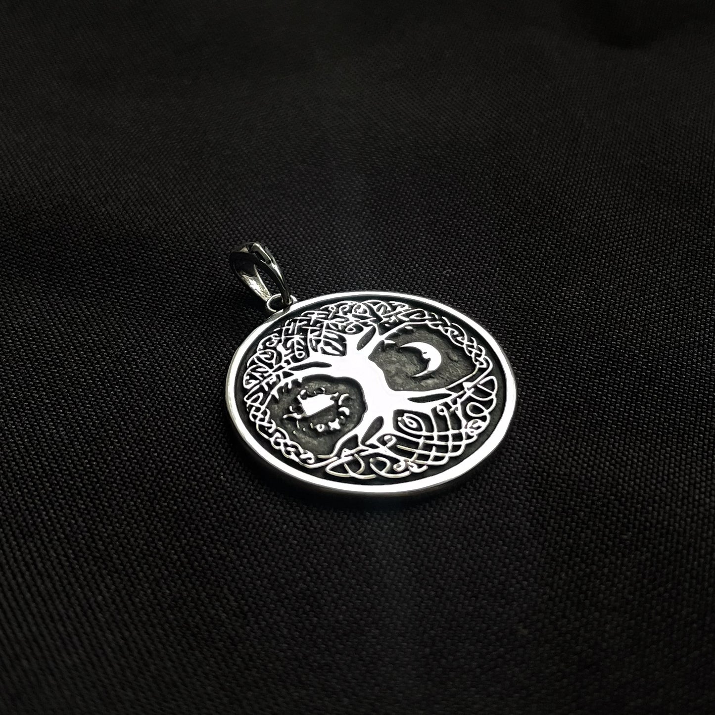 Sterling Silver Yggdrasil Pendant