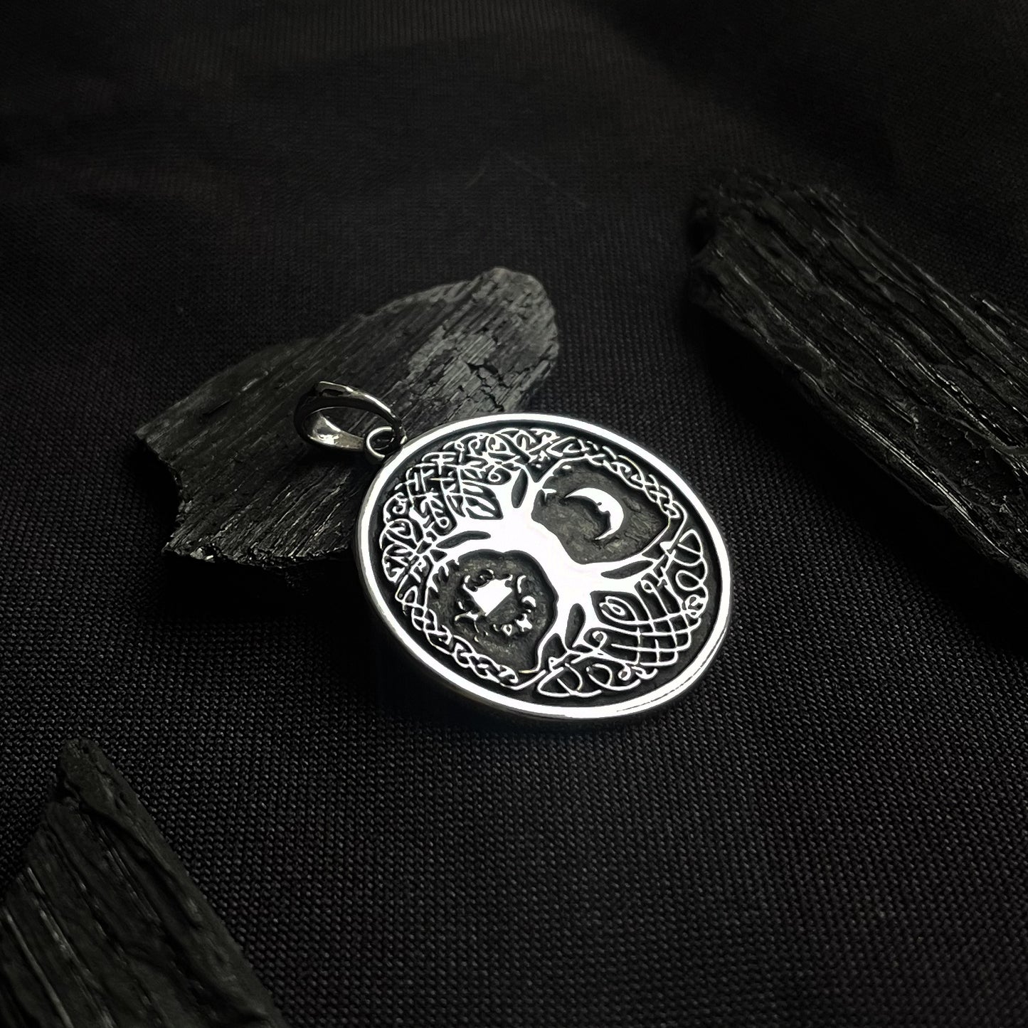 Sterling Silver Yggdrasil Pendant
