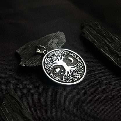 Sterling Silver Yggdrasil Pendant