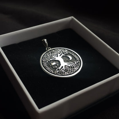Sterling Silver Yggdrasil Pendant