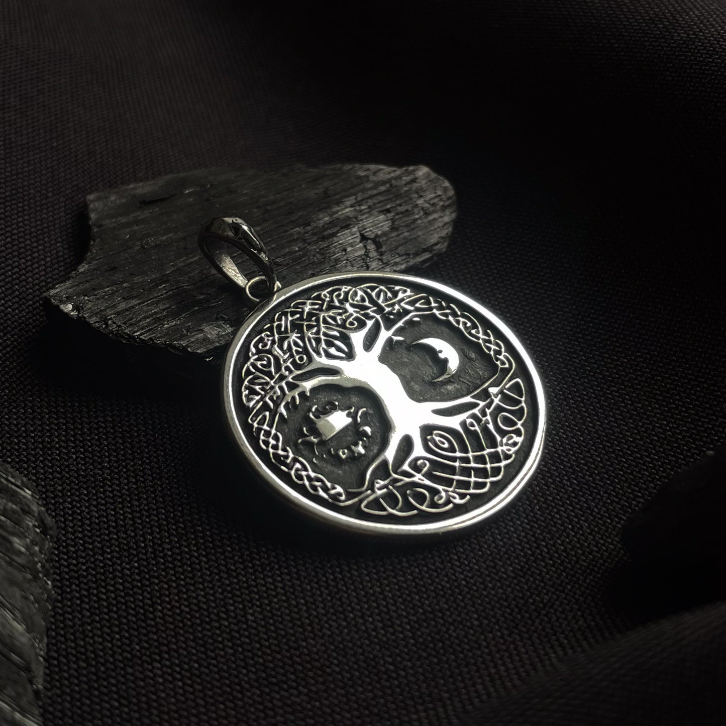 Sterling Silver Yggdrasil Pendant
