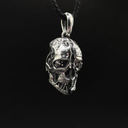 Sterling Silver Video Game Skull Pendant