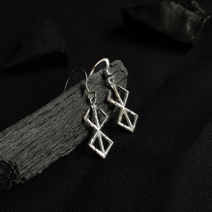 Sterling Silver Brand of Sacrifice earrings