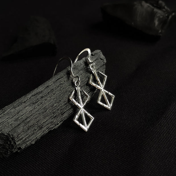 Sterling Silver Brand of Sacrifice earrings