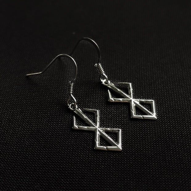 Sterling Silver Brand of Sacrifice earrings